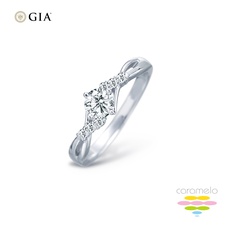 GIA 30分D/VS2鑽戒 幸褔新娘系列