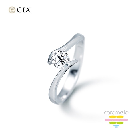 GIA 50分鑽戒  Be in love系列