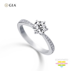 GIA 30分F/VS2鑽戒 璀璨鑽戒