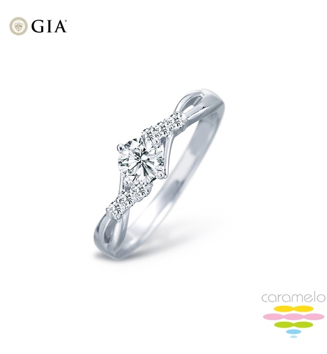 GIA 30分F/VS2鑽戒 愛的軌跡系列