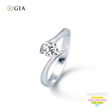 GIA 30分D/VS2鑽戒  Be in love系列