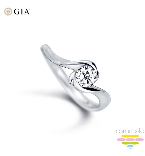 GIA 30分D/VS2鑽戒 玫瑰 La Rose系列